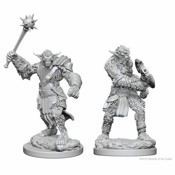 DnD: Bugbear Warriors with Axe and Mace - Male