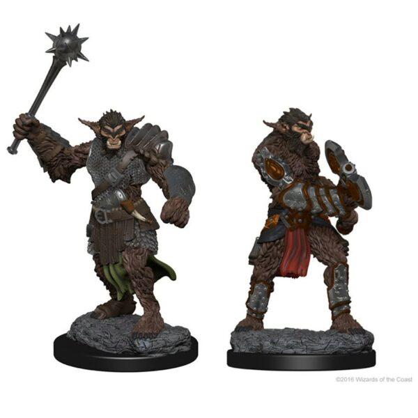 DnD: Bugbear Warriors with Axe and Mace - Male - Image 2