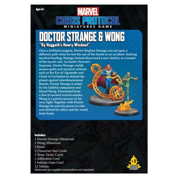 Marvel Crisis Protocol TMG: Dr. Strange and Wong - Image 2