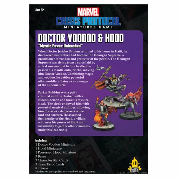 Marvel Crisis Protocol TMG: Doctor Voodoo and Hood (clearance 20% off) - Image 2