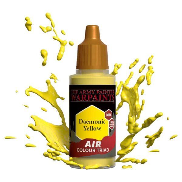 Army Painter: Air Colour Triad (18 ml) - Midrange, Daemonic Yellow