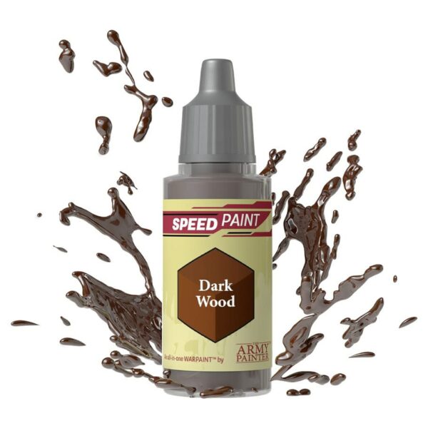 Army Painter: Speedpaint 1.0 (18 ml) - Dark Wood (clearance 20% off)