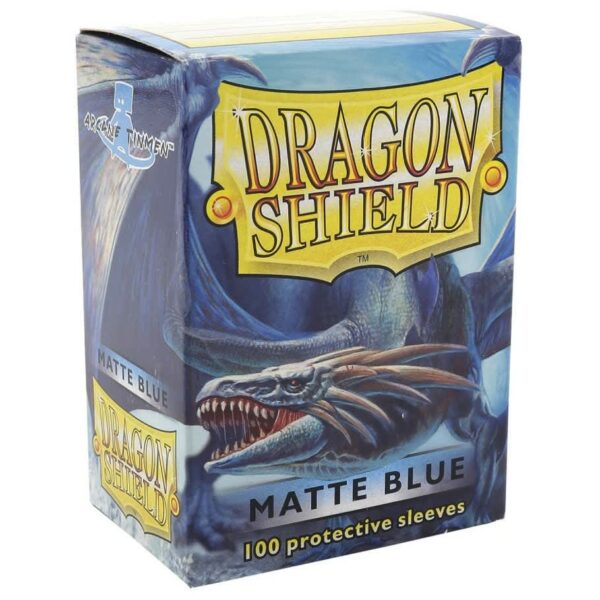 Dragon Shield: Card Sleeves (100) - Matte, Blue