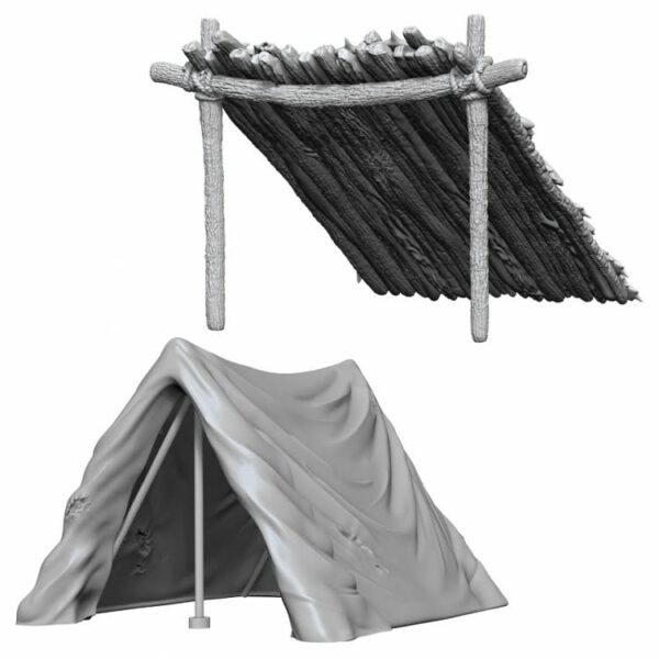 Deep Cuts: Tent and Lean-to (2 pcs)