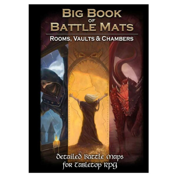 Big Book of Battle Mats: Rooms Vaults and Chambers (2023 HC)