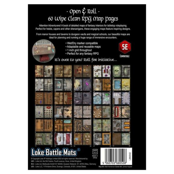 Big Book of Battle Mats: Rooms Vaults and Chambers (2023 HC) - Image 2