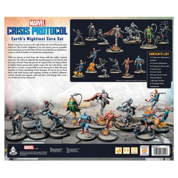 Marvel Crisis Protocol TMG: Earth's Mightiest - Core Set - Image 3