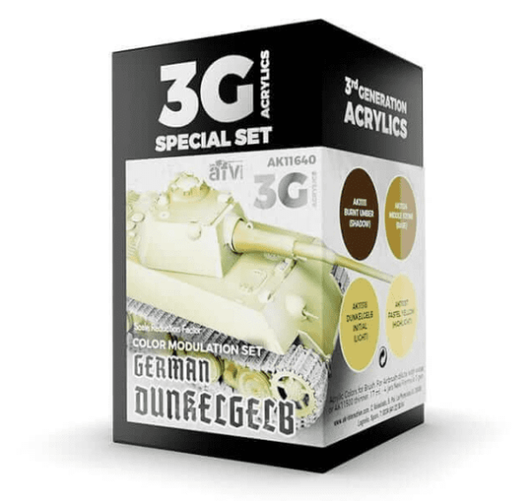 AK-Interactive: 3G Special Set - German Dunkelgelb