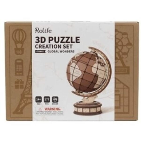 Rolife: 3D Puzzle Creation Kit - Global Wonders