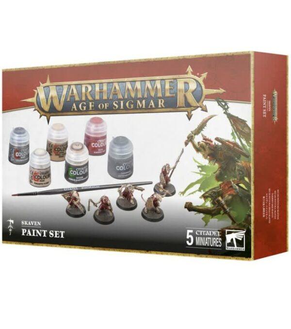 Age of Sigmar 4E: Paint Set - Skaven (2024)