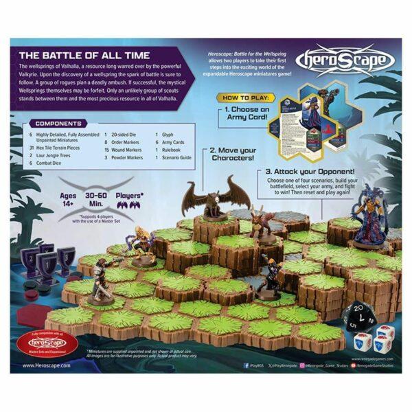 Heroscape: Battle Box - Battle for the Wellspring (2 players) - Image 2