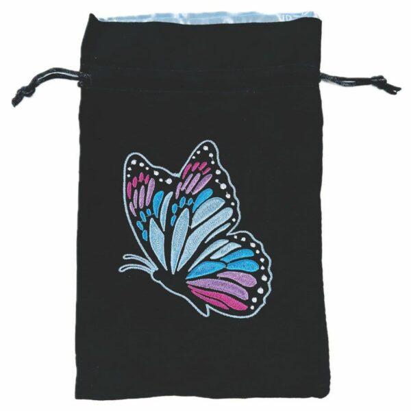 Black Oak: Dice Bag (5.5" x 8.5") - Morpho Butterfly