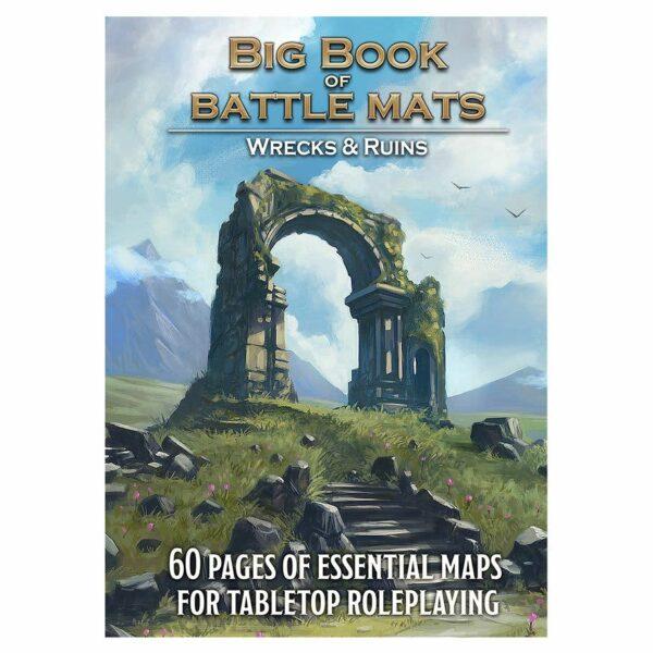 Big Book of Battle Mats: Wilds, Wrecks and Ruins (2024 HC)