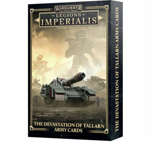 Legions Imperialis: Devastation of Tallarn - Army Cards (2024)