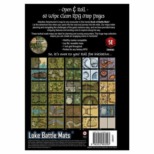 Big Book of Battle Mats: Wilds, Wrecks and Ruins (2024 HC) - Image 2