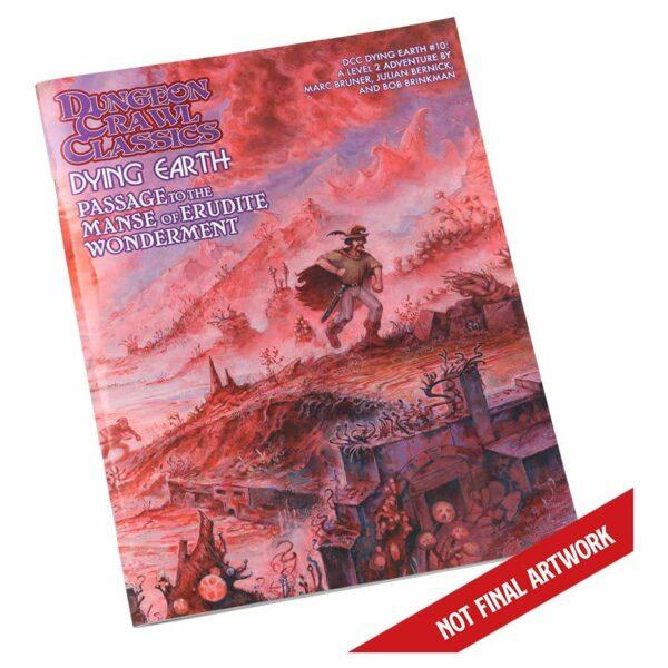 DCC RPG: Adventure - Dying Earth, Passage to the Manse of Erudite Wonderment (2024 SC)