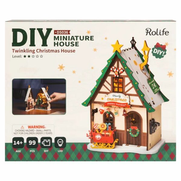 Rolife: DIY House - Twinkling Christmas House