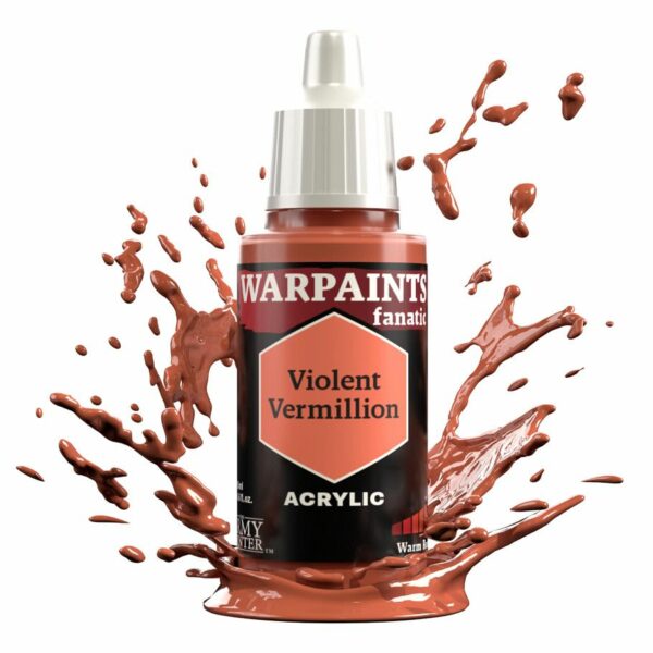 Army Painter: Warpaints Fanatic (18ml) - Violent Vermillion