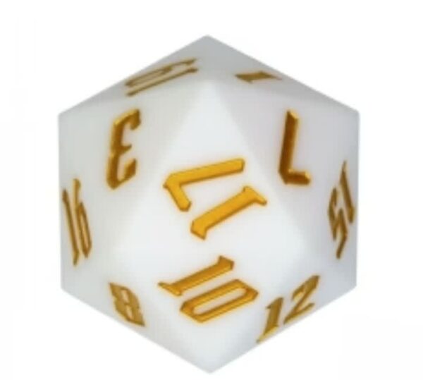 55mm Sharp Edged D20 (various colors)