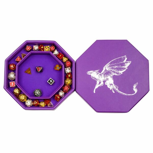 Hero's Hoard: Dice Tray and Dice Keeper - Fairy Dragon